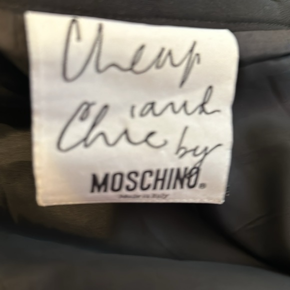 Moschino Cheap Chic Black Mini Skirt Measurements Numbers - Picture 11 of 13